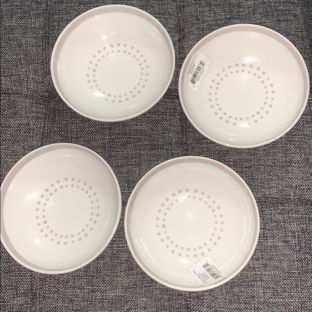Kate Spade by Lenox charlotte street Grey bowls